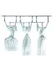 Glazenhouder - 5 Rijen - Chroom - G-Line