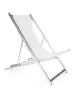 Strandstoel Sol - Stapelbaar - Wit - Aluminium - G-Line