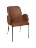 Stoel - Jans - Microfiber - Cognac - G-Line