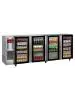 Koelkast - 783 Liter - 4-Deurs - Glazen Deur - RVS - Diamond