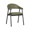 Stoel - Amalia - Micro Suede - Mosgroen - G-Line