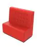 Eetbank Amsterdam - Rood - B 122 CM - G-Line