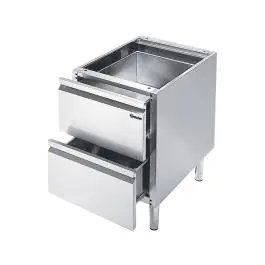 Onderbouw - 2 Lades - Serie 600 - 40 CM - Bartscher - 131954