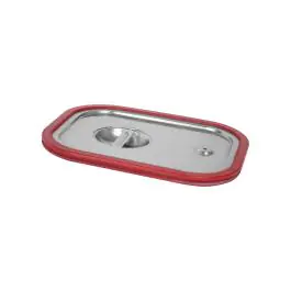 Gastronormdeksel - RVS - 1/6 GN - Siliconenrand - Saro - 126-5566T