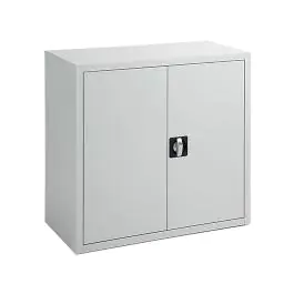 Dossierkast - Grijs - H 74 x 80 x 38 CM - Met slot - FLC