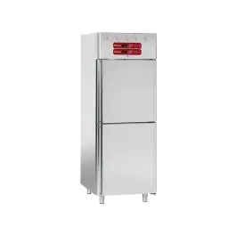 Koel/vriescombinatie - 700 Liter - 2 deurs - 2/1 GN & 1/1 GN - H 202.5 x 77 x 82 CM - RVS - Diamond - AL1TB/H2