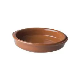 Ovenschaal - Ø12 CM - Bruin - 4 Stuks - Tapas - Classico - 511895