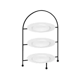 Serveerstandaard Borden - H 26 CM - 0.1 KG - Ø21 CM - Metaal - 875050