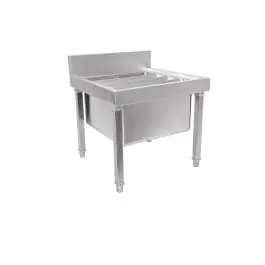 Spoelbak mop - H 55 x 50 x 50 CM - RVS - Vogue - GL281
