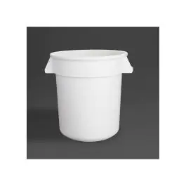 Voorraadcontainer - 38 Liter - Wit - Ø 39.8 x H 43.4 CM - Polypropyleen - Vogue - GG792