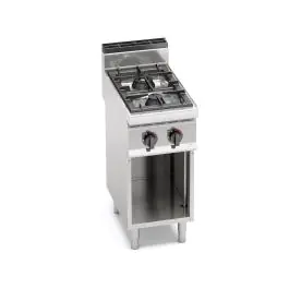 Horeca gasfornuis - 2 pits - High power - Berto's - G7F2M