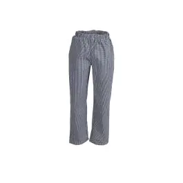 Koksbroek - Unisex - Zwart/Wit - Polyester/Katoen - Whites Chefs Clothing - DL712