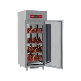 Vleeskoelkast - Dry aged - 850 Liter - 1 Deurs - 20 x 2/1 GN - RVS