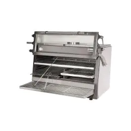 Houtskooloven - 150KG/uur - 2/1 GN - RVS - Diamond - CBQ-120/RX
