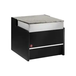 Kassa-sectie Koeltoonbank - Florence - 70 CM - Zwart - Diamond - FCT-700/B5
