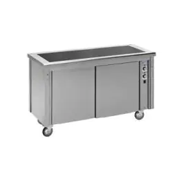 Vitokeramisch element - 150 CM - Open onderkast - Diamond - VT15