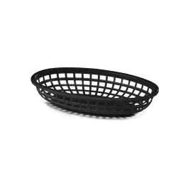 Mand - Ovaal - Kunststof - Zwart - Bar Professional - MND1074