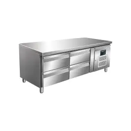 Koelwerkbank - Digitale Temperatuurregeling - RVS - 65 Liter - 230V - H 65 x B 136 x D 70 CM - Saro - 323-3122