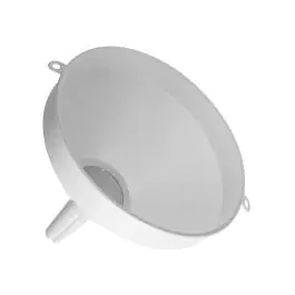 Trechter - H 32 CM - 0.556 KG - Ø35 CM - Polypropyleen - Wit - 059103