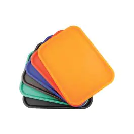 Dienblad - Fast Food - Blauw - Polypropyleen - B 35 x D 45 CM - G-Line