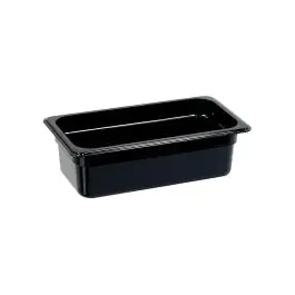 Gastronormbak - 1/3 GN - 100 MM - Zwart - Polycarbonaat - G-Line