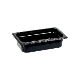 Gastronormbak - 1/4 GN - 65 MM - Zwart - Polycarbonaat - G-Line