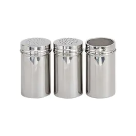 Kaneelstrooier - 0.4 Liter - RVS - Ø 7 x H 13 CM - G-Line