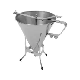 Portioneertrechter - RVS - 1,8 Liter - H 27 x B 21 x D 19 CM - Saro - 213-6025