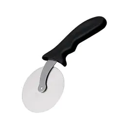 Pizzawielsnijder - Kunststof Handvat - Zwart - Ø 10 CM - G-Line