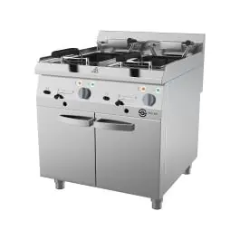 Friteuse - Elektrisch - Staand model - 2 x 10 Liter - RVS - 400V - G700 Line - G-Line
