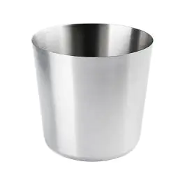 Frietbeker - RVS - Ø 8.8 x H 8.5 CM - G-Line