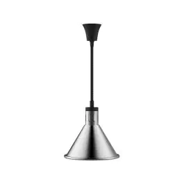 Warmhoudlamp - Incl. Lamp - Verstelbaar - Zilver - 250 W - Ø 27 x H 150 CM - G-Line