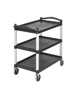 Serveerwagen - Zwart - H 95 x 101.5 x 54 CM - Polypropleen - Cambro - CT400