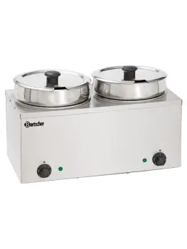 Bain-Marie - Rond - 2 x 6.5 Liter - Bartscher - 606065