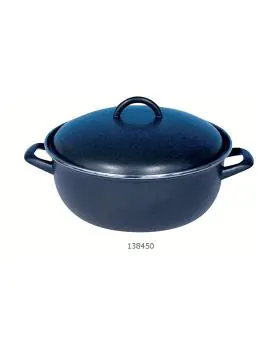 Braadpan - 3.6 Liter - H 10 x Ø24 CM - Zwart - 138450