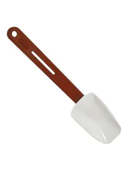 Pannenlikker / Lepel - 0.065 KG - 27 CM - Silicoon - Rood - +0°C / +260°C - 560224