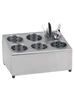 Bestekuitgifte Unit - H 21 x 37.5 x 30 CM - 2 KG - RVS - 705091