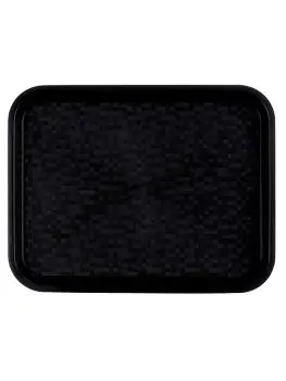 Dienblad - H 2.3 x 45.5 x 35.5 CM - 0.45 KG - Polypropyleen - Zwart - Roltex - 518155