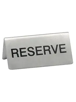 Tafelbord - H 4.5 x 10 CM - 0.05 KG - RVS - 705062