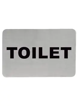 Infobord - H 6 x 11 CM - 0.05 KG - RVS - 705207
