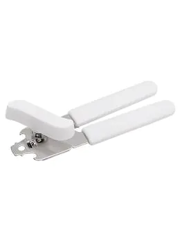 Blikopener - 0.165 KG - 20 CM - Verchroomd - Wit - 721010