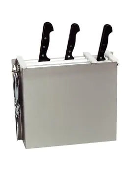 Messenrek - H 29.5 x 36.5 x 13.5 CM - 3.14 KG - RVS - 818001