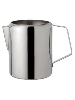Roomkan - H 12 CM - 0.23 KG - Ø10 CM - RVS - 1 Liter - 861022