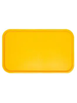 Dienblad - 1/1 GN - H 2 x 52 x 32.5 CM - Polypropyleen - Geel - Caterchef - 430173