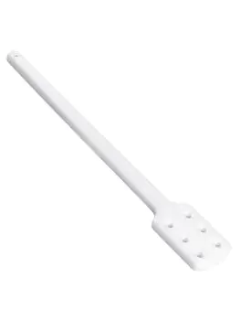 Roerspatel - 1 KG - 100 CM - Polyethyleen - Wit - 882053