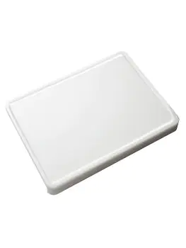 Trancheerblad - 50 x 37 CM - 4.3 KG - Polyethyleen - Wit - Caterchef - 882610