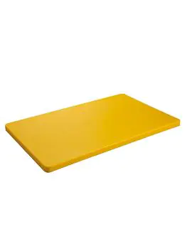 Snijblad - 60 x 35 CM - 4.05 KG - Polyethyleen - Geel - Caterchef - 882661