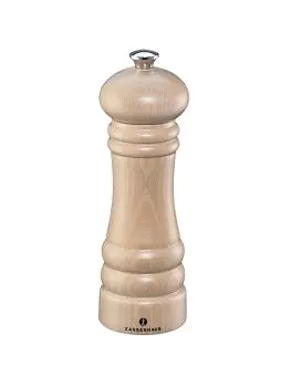 Pepermolen - H 18 CM - 0.2 KG - Ø5.9 CM - Beukenhout - Blank - Zassenhaus - 892102