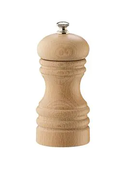 Zoutmolen - H 12 CM - 0.144 KG - Ø5.4 CM - Beukenhout - Blank - Zassenhaus - 892149