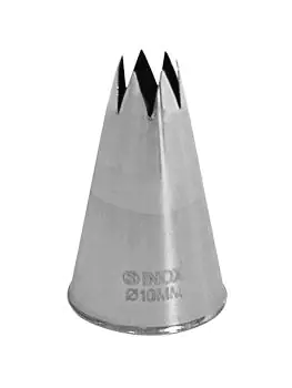Spuitje - 0.006 KG - Ø1 CM - RVS - 895133